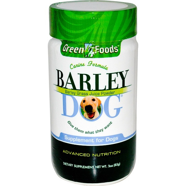 Green Foods Corporation, Barley Dog, 3 oz (85 g)