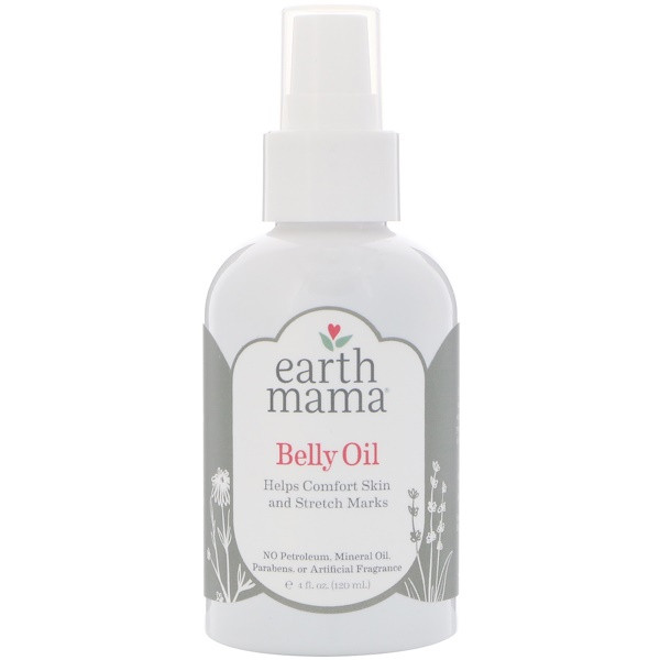 Earth Mama Belly Oil -- 4 fl oz
