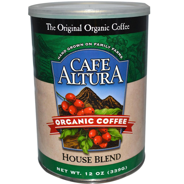 Cafe Altura, Organic Coffee, House Blend, 12 oz (339 g)