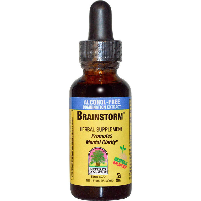 Natures Answer, BrainStorm, Alcohol Free, 1 fl oz (30 ml)