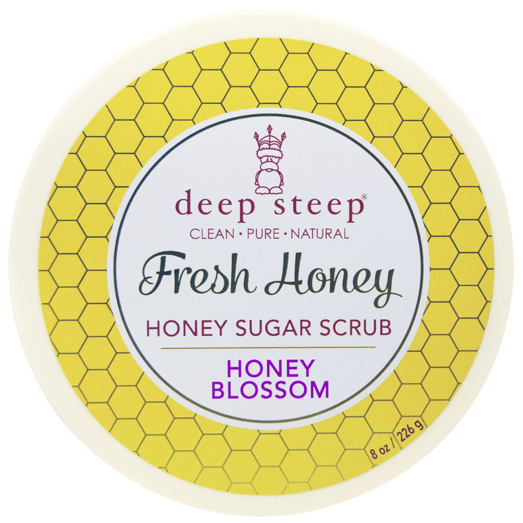 Deep Steep Sugar Scrub Honey Blossom -- 8 oz