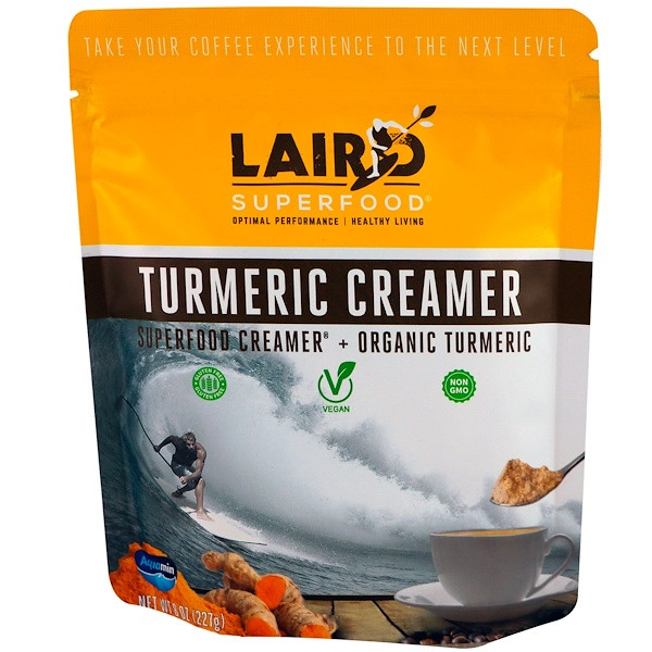 Laird Superfood Creamer Turmeric -- 8 oz