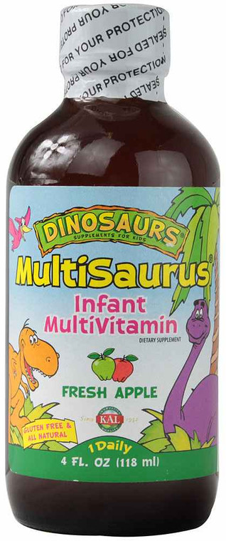 Kal MultiSaurus Infant Multivitamin Fresh Apple - 4 fl oz