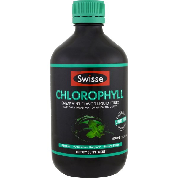 Swisse, Ultiboost Chlorophyll, Spearmint, 16.9 fl oz (500 ml)