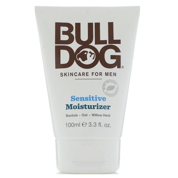 Bulldog Skincare For Men, Sensitive Moisturizer, 3.3 fl oz (100 ml)