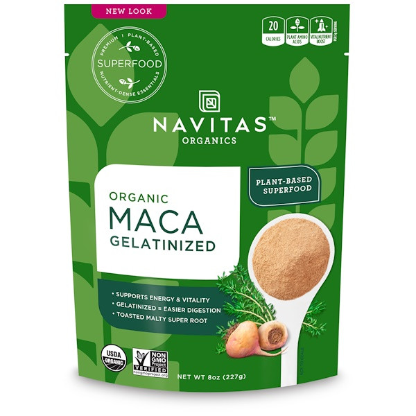Navitas Organics, Organic Maca Gelatinized, 8 oz (227 g) (Discontinued Item)