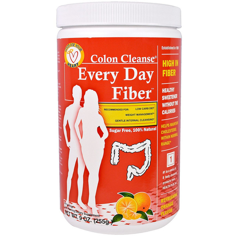 Health Plus Everyday Fiber Orange -- 9 oz