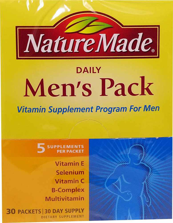 Nature Made Daily Mens Pack - 30 Packets