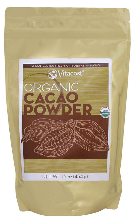 Vitaco, Certified Organic Cacao Powder - Non-GMO - 16 oz (454 g)