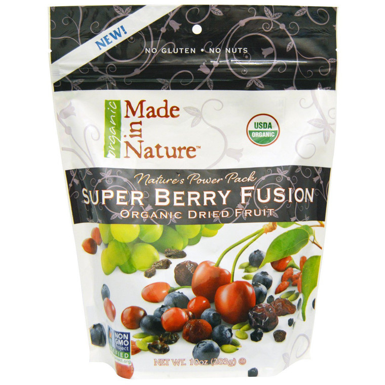 Made in Nature, Organic Fruit Fusion, Superberry Supersnacks, 12 oz (340 g)