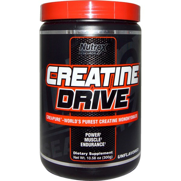 Nutrex Research, Creatine Drive, Unflavored, 10.58 oz (300 g)