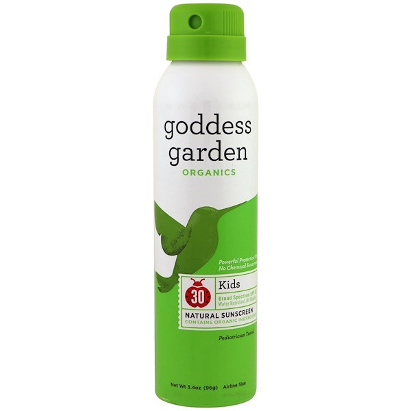 Goddess Garden, Organics, Kids, Natural Sunscreen, SPF 30, 3.4 oz (96 g)