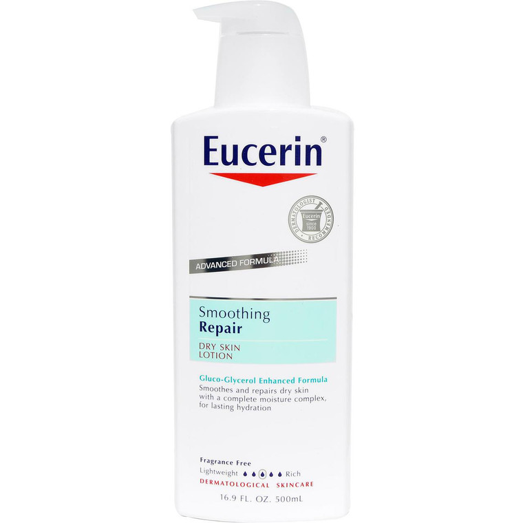 Eucerin, Advanced Repair Lotion, Fragrance Free, 16.9 fl oz (500 ml)