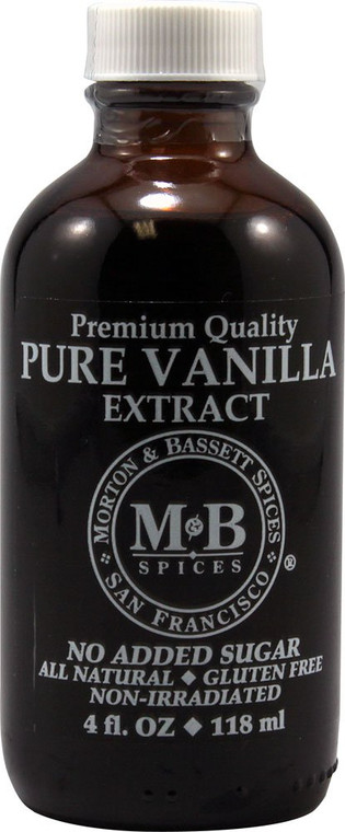Morton & Bassett Pure Vanilla Extract -- 4 fl oz