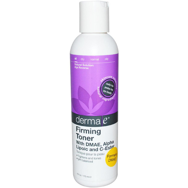 Derma E, Firming DMAE Toner , 6 fl oz (175 ml)