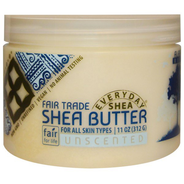 Alaffia, Everyday Shea,  Shea Butter, Unscented, 11 oz (312 g)