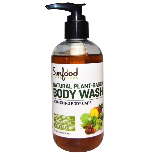 Sunfood, Natural Plant-Based Body Wash, 8 fl oz (237 ml)
