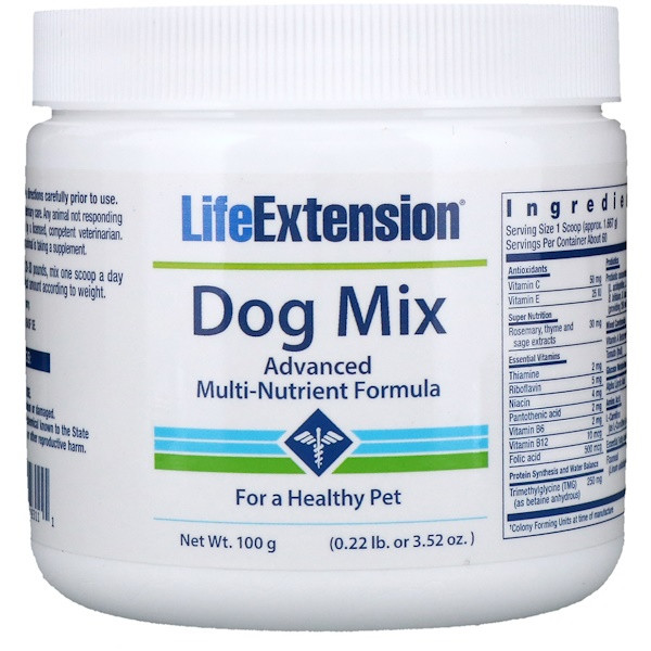 Life Extension, Dog Mix, 3.52 oz (100 g)