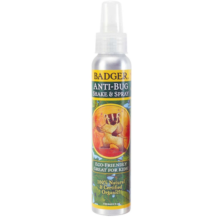 Badger Company, Anti-Bug, Shake & Spray, 4 fl oz (118.3 ml)