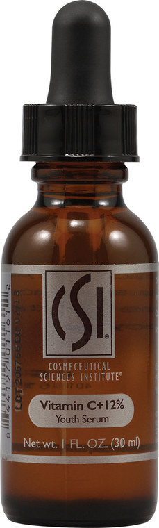 CSI Vitamin C + 12% Youth Serum - Non-GMO -- 1 fl oz