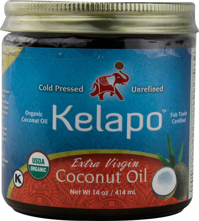 Kelapo Organic Extra Virgin Coconut Oil -- 14 fl oz