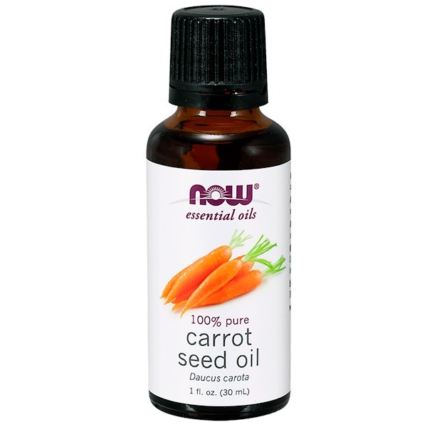 Now Foods, Essential Oils, Carrot Seed Oil, 1 fl. oz. (30 ml)
