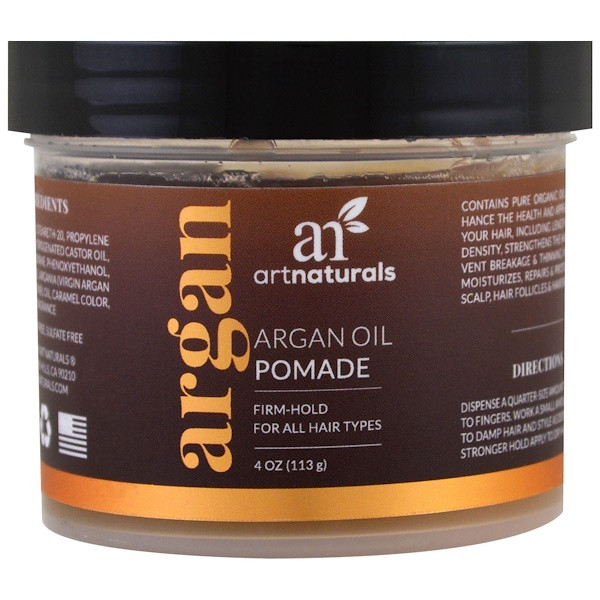 Artnaturals, Argan Oil Pomade, 4 oz (113 g)