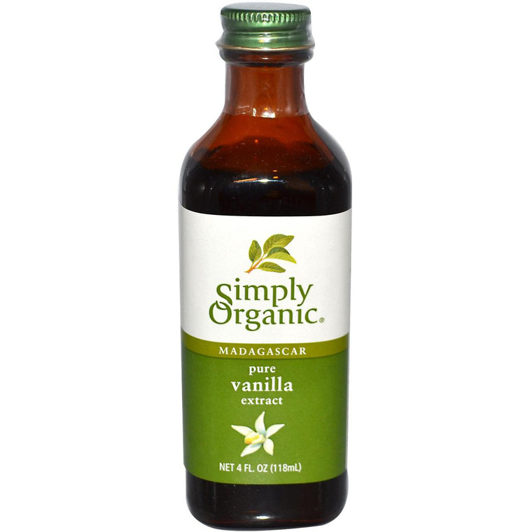 Simply Organic Madagascar Pure Vanilla Extract -- 4 fl oz