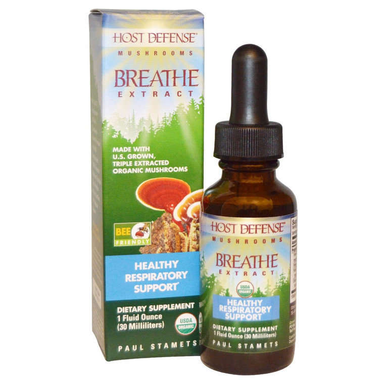 Fungi Perfecti Host Defense Breathe Extract -- 1 fl oz