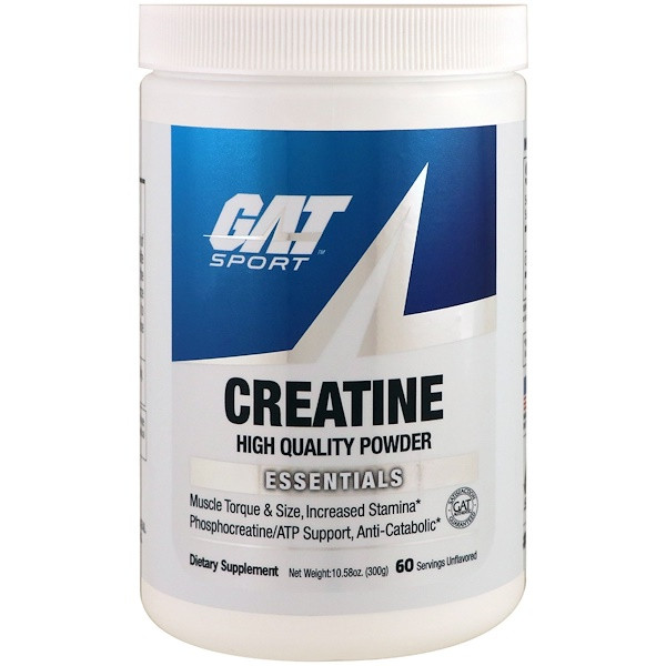 GAT, Creatine, Unflavored, 10.58 oz (300 g)