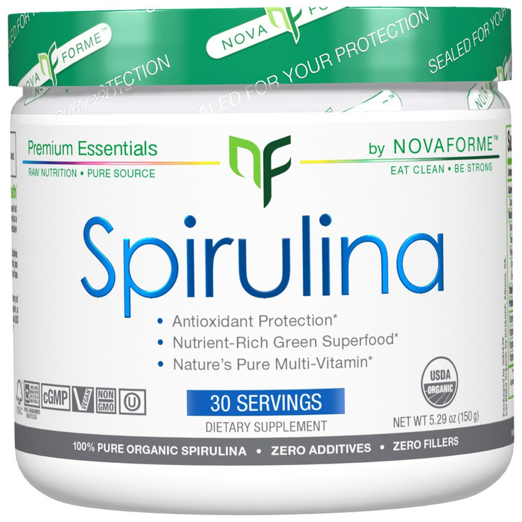 NovaForme, Certified USDA Organic Spirulina, 5.29 oz (150 g)
