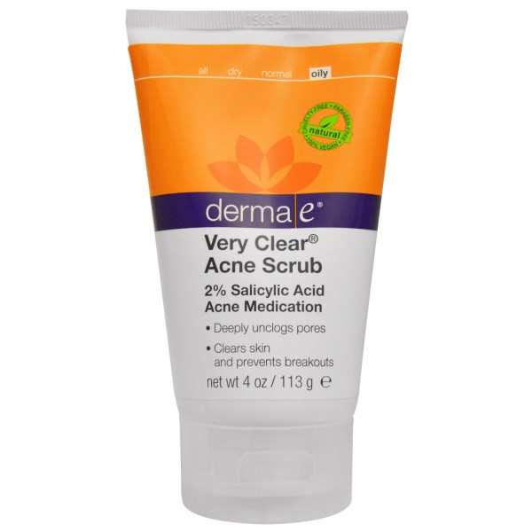Derma E, Deep Pore Acne Scrub, 2% Salicylic Acid & Anti-Blemish Complex, 4 oz (113 g)