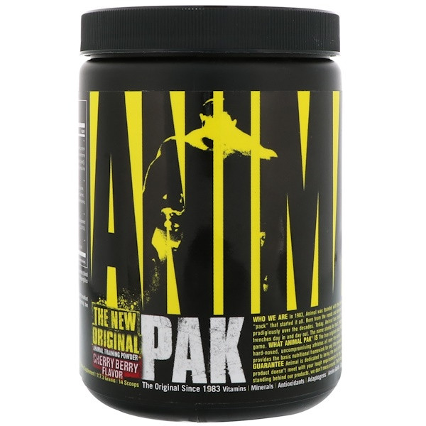 Universal Nutrition, Animal Training Powder, Cherry Berry, Trial Size, 117.3 g