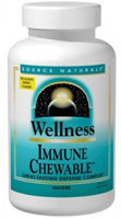 Source Naturals Wellness Immune Chewable Berry -- 60 Chewable Wafers
