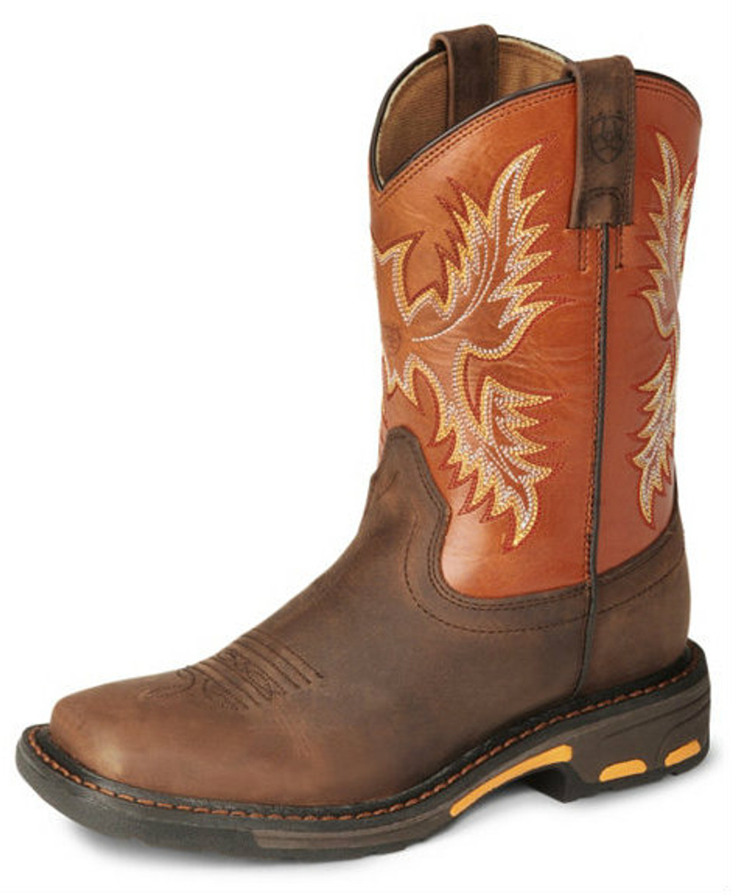 ariat workhog square toe