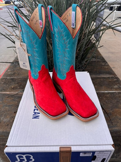 AB RED BUFFED ELEPHANT/ TURQUOISE SINSATION - DENNARDS