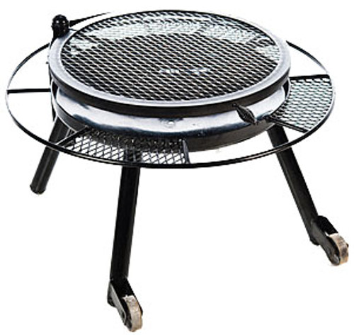 30" FIRE PIT W/GRILL TOP