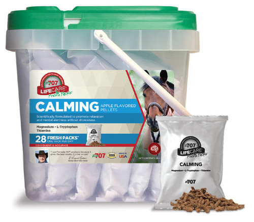 CALMING DAILY FRESH PACKS BY FORMULA 707 - 28 DAY