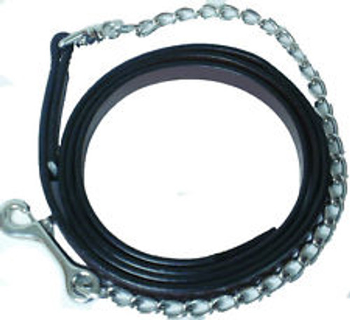 Schutz 1" Black Show Lead with 24" Chain