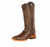 TANNER MARK FULL QUILL PRINT TOBACCO BOOTS