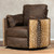 CUDDLER BROWN AXIS CHAIR