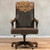 DIAMONDS LONGHORN YOKE DESK CHAIR