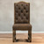 TUFTED FRONT AXIS DINNING CHAIR