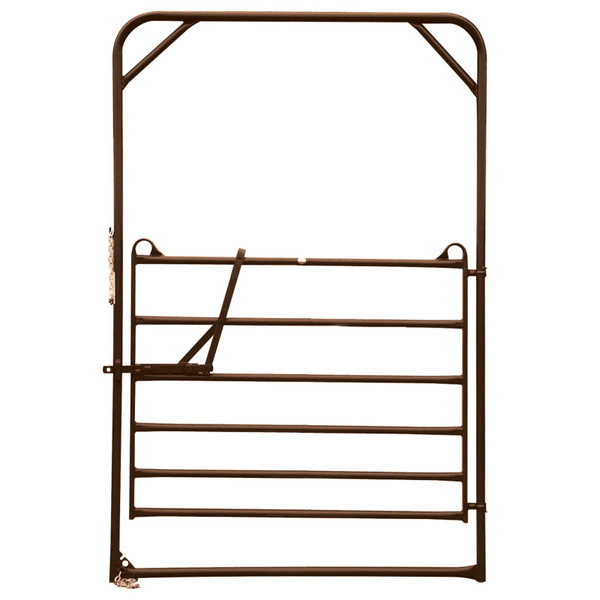 PRIEFERT UTILITY BOW GATE FROM DENNARDS - 6FT X 9FT