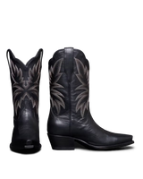 THE SADIE COWHIDE MIDNIGHT