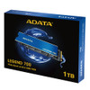 Adata Legend 700 (ALEG-700-1TCS) 1TB NVMe SSD, M.2 Interface, PCIe Gen3, 2280, Read 2000MB/s, Write 1600MB/s, Heatsink, 3 Year Warranty