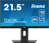 iiyama PROLITE XUB2293HSU-B7 22 inch IPS Monitor, Full HD, 1ms, USB Hub, HDMI, DisplayPort, Freesync, 100Hz, Speakers, Black, Internal PSU, VESA, Height Adjustable, Pivot