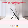 Viewsonic VA1650 16 inch USB-C Lightweight Portable IPS Monitor, Full HD, 60Hz, HDMI (v1.4), VESA, Built in Foldable Stand