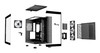 be quiet! BGW67 Light Base 600 LX Mid Tower Gaming Case, 1 x USB Type-C / 2 x USB 3.0, Tempered Glass Front & Side Window Panel, 4 x Light Wings ARGB Fans, ATX / M-ATX / Mini-ITX Compatible
