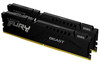 Kingston FURY Beast KF564C32BBEK2-32 32GB (2x 16GB) DIMM System Memory, 6400MHz, DDR5, CL32, Black, Intel XMP, AMD EXPO